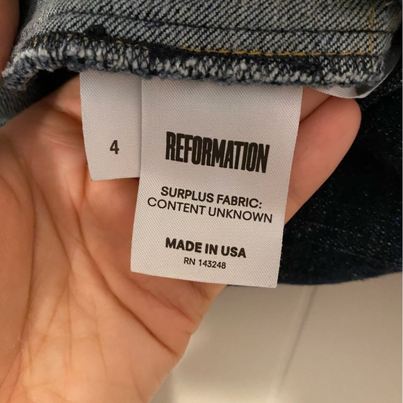 Reformation “Ridley” Denim Dress - Picture 5 of 6